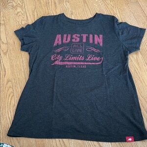 Austin City Limits Live Women's Charcoal Gray T-Shirt